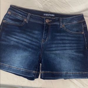 Maurices denim shorts